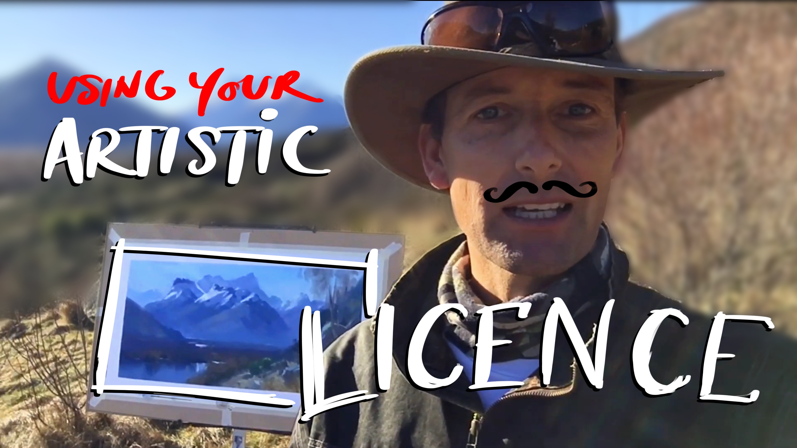 Using your artistic licence logo