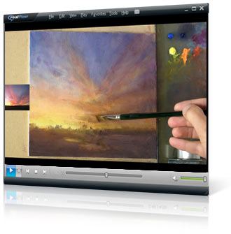 Mastering Sunsets video painting course project 3