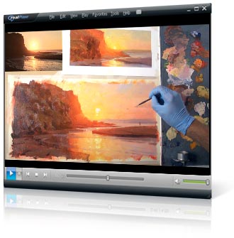 Mastering Sunsets video painting course project 7